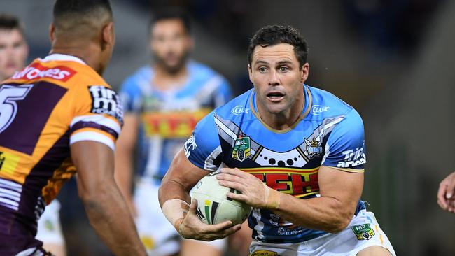 Michael Gordon in action for the Titans. Picture: AAP Image