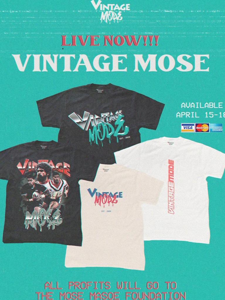 Vintage Mode’s promo to help out the Mose Masoe Foundation.