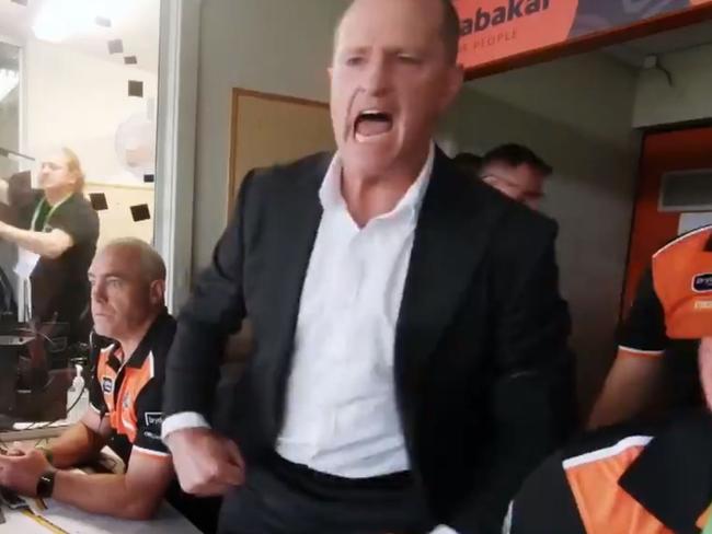 A screengrab of Michael Maguire from Fox League's Wild Wests documentary. Picture: SUPPLIED