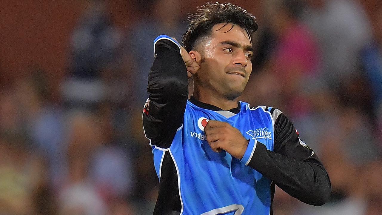 Rashid Khan topped the BBL wickets list last season.