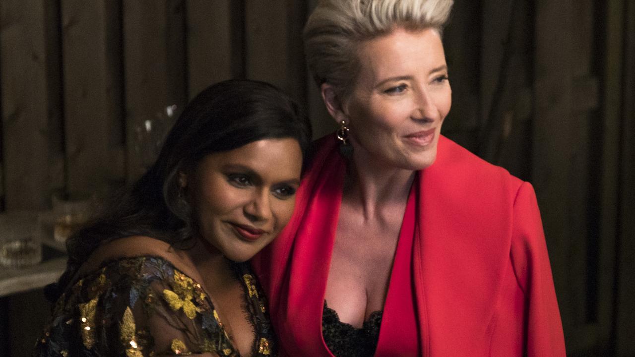 Mindy Kaling and Emma Thompson for Late Night