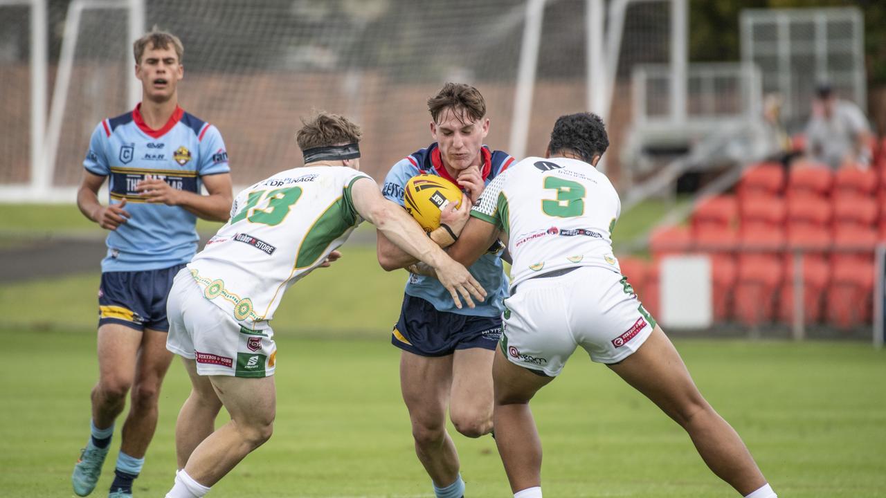 Western Clydesdales Colts player Bud Smith has signed with the Canterbury Bulldogs. Picture: Nev Madsen.