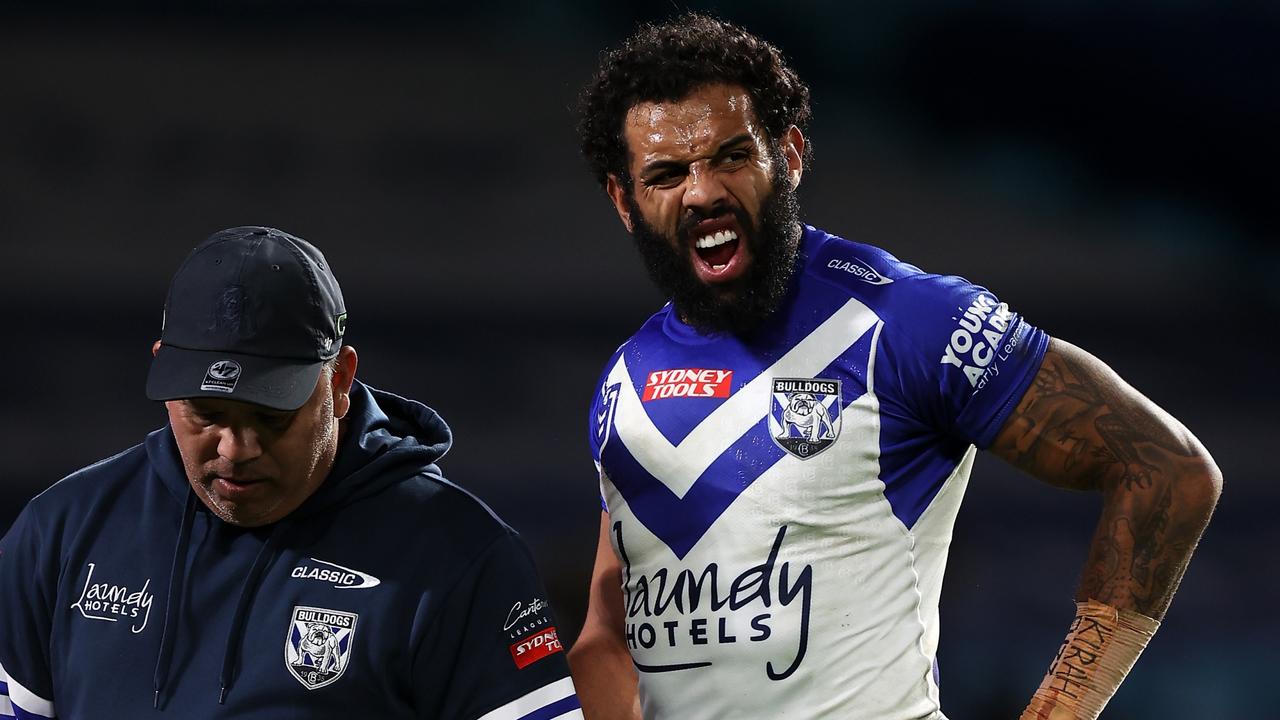 Josh Addo-Carr is in danger of missing the remainder of the season. Picture: Mark Kolbe/Getty