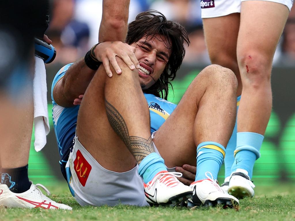 Tino Fa'asuamaleaui. Picture: Brendon Thorne/Getty Images