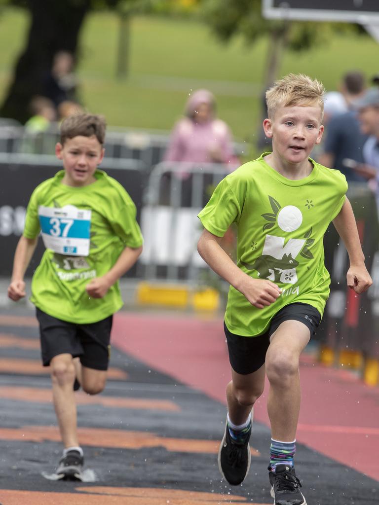 Tasmania Ironkids event: Ironman 70.3 kids run | Photos | The Mercury