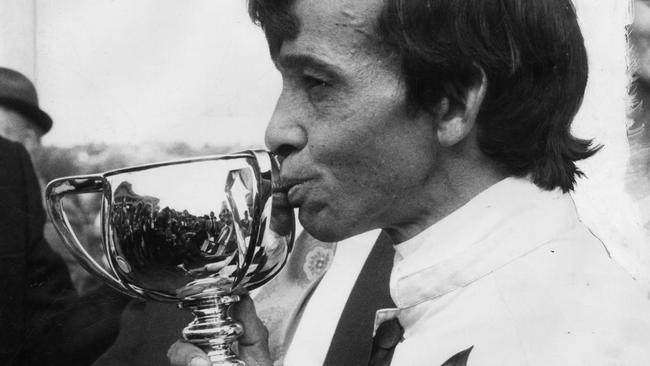 Jockey Frank Reys rode Gala Supreme to victory in the 1973 Melbourne Cup.