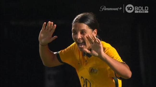 Matildas overwhelm Czechia in Gosford