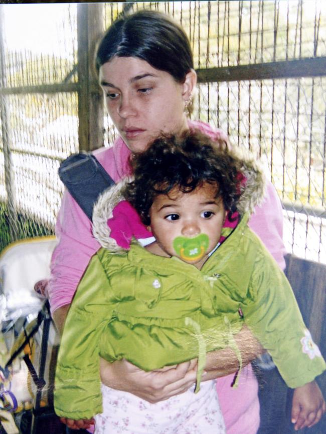 Mum Donna Deaves with two-year-old daughter Tanilla Warwick-Deaves.