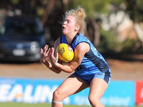 Sturt SANFLW player Zoe Prowse. Picture: Peter Swan