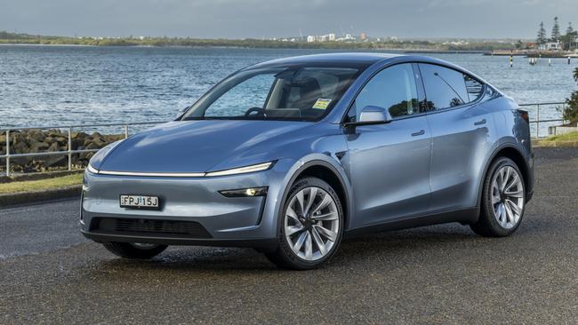 2025 Tesla Model Y. Picture: Mark Bean
