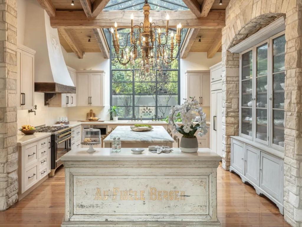 The gourmet kitchen. Photos via Realtor/Carolwood Estates