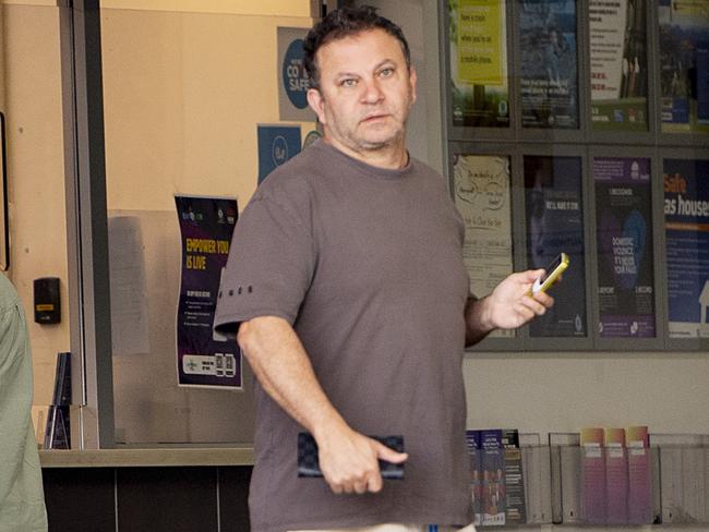 Eddie Hayson leaves Windsor police station after mandatory bail reporting. Photo/ Jeremy Piper