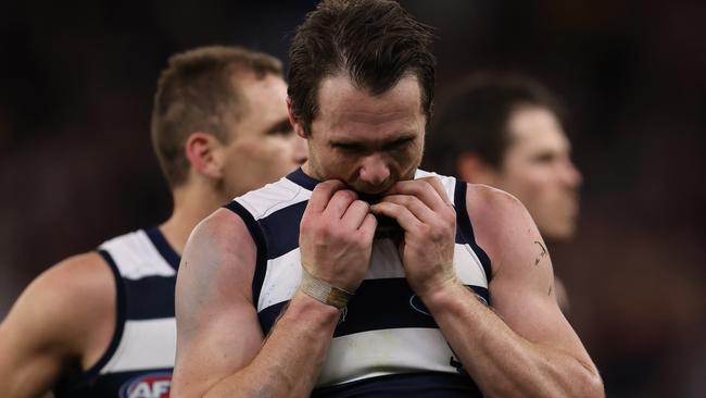 The Cats suffered the worst preliminary final defeat since 2007. (Photo by Paul Kane/Getty Images)