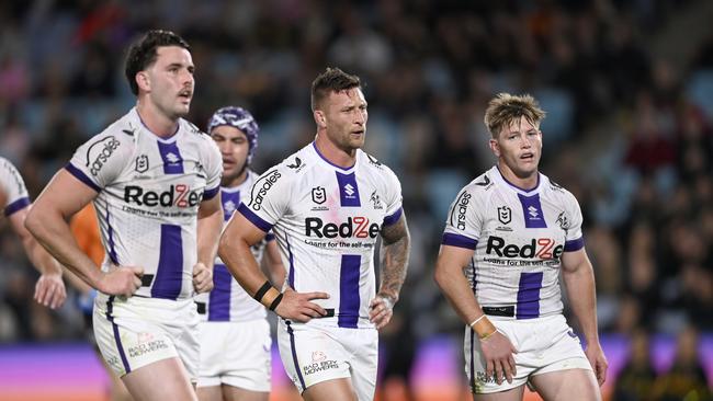 Storm coach Craig Bellamy the relentless Panthers team left Melbourne fatigued. Picture: NRL Photos.