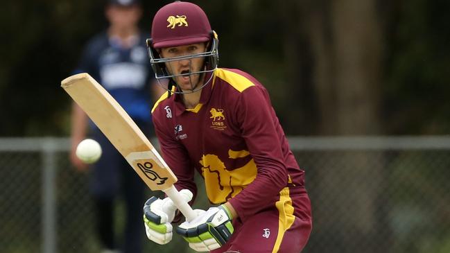 Jack Rudd posted his third ton for Fitzroy Doncaster. Picture: Stuart Milligan