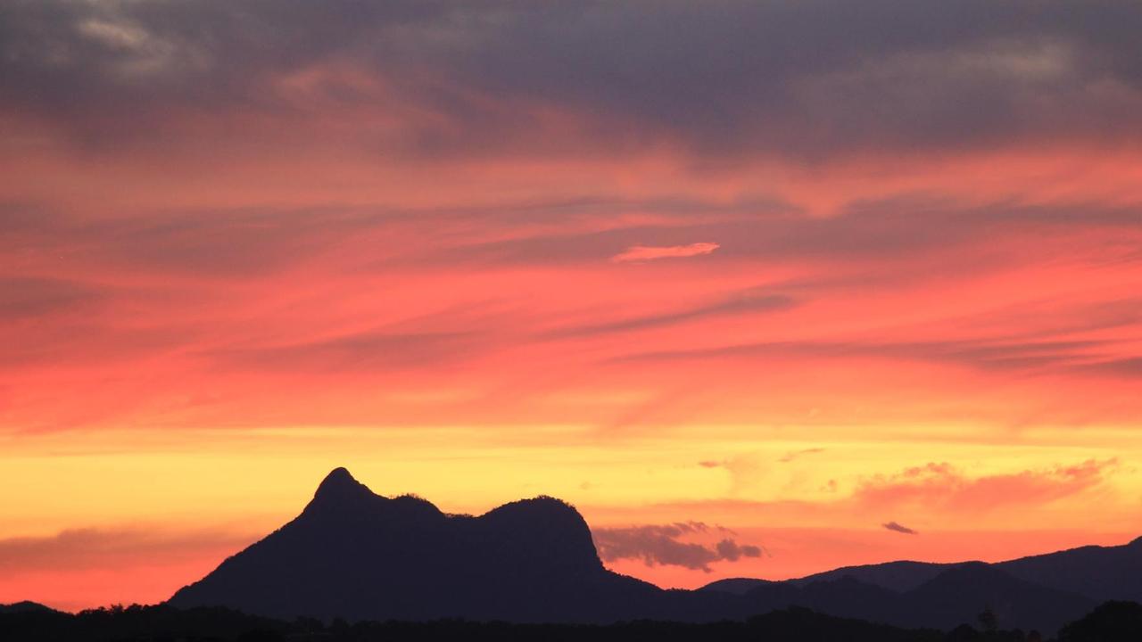 The sun could soon set on the chance to return to Mount Warning (Wollumbin) as speculation mounts the climbing trail will not reopen. Picture: Bruce Westerlund.