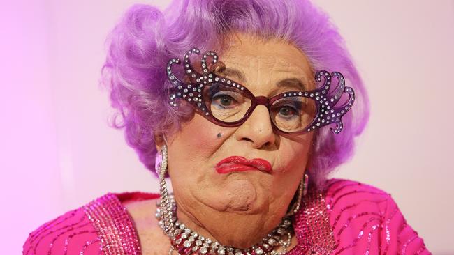 Dame Edna Everage would be less than impressed with the response. Picture: Rohan Kelly