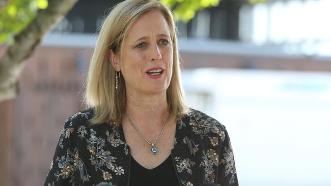 Finance Minister Katy Gallagher in Cairns. Picture: Sandhya Ram