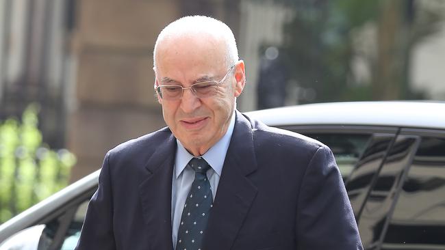 Eddie Obeid arrives at the Supreme Court. Picture John Grainger