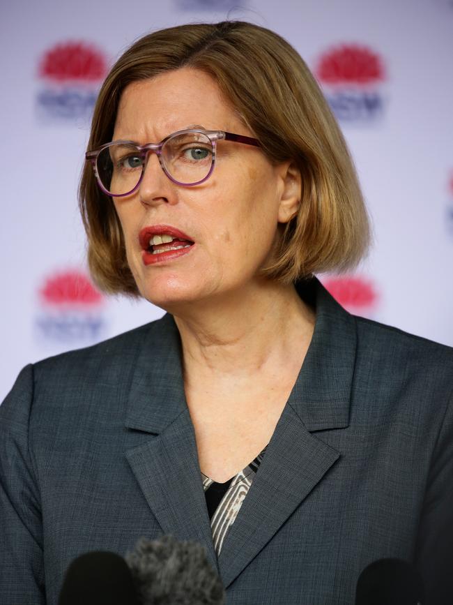 NSW Chief Health Officer Dr Kerry Chant. Picture: NCA NewsWire / Gaye Gerard