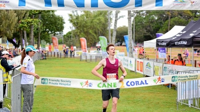 Germany's Tom Harder takes out a half marathon at the Cane2Coral.