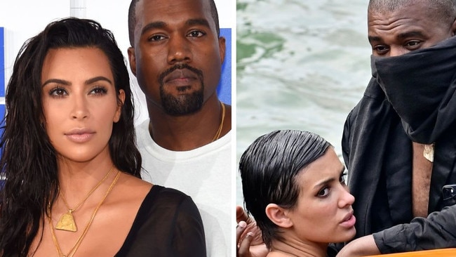 Kim Kardashian reportedly embarrassed over new Kanye West photos.