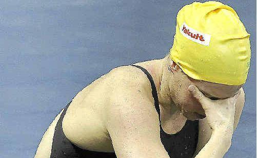 Samantha Hamill feels the effect of an illness after her heat. Picture: Wong Maye-E