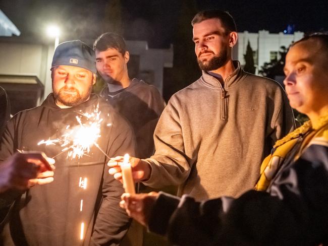 ‘It’s just a nightmare that keeps repeating’: Hundreds gather for DV vigil