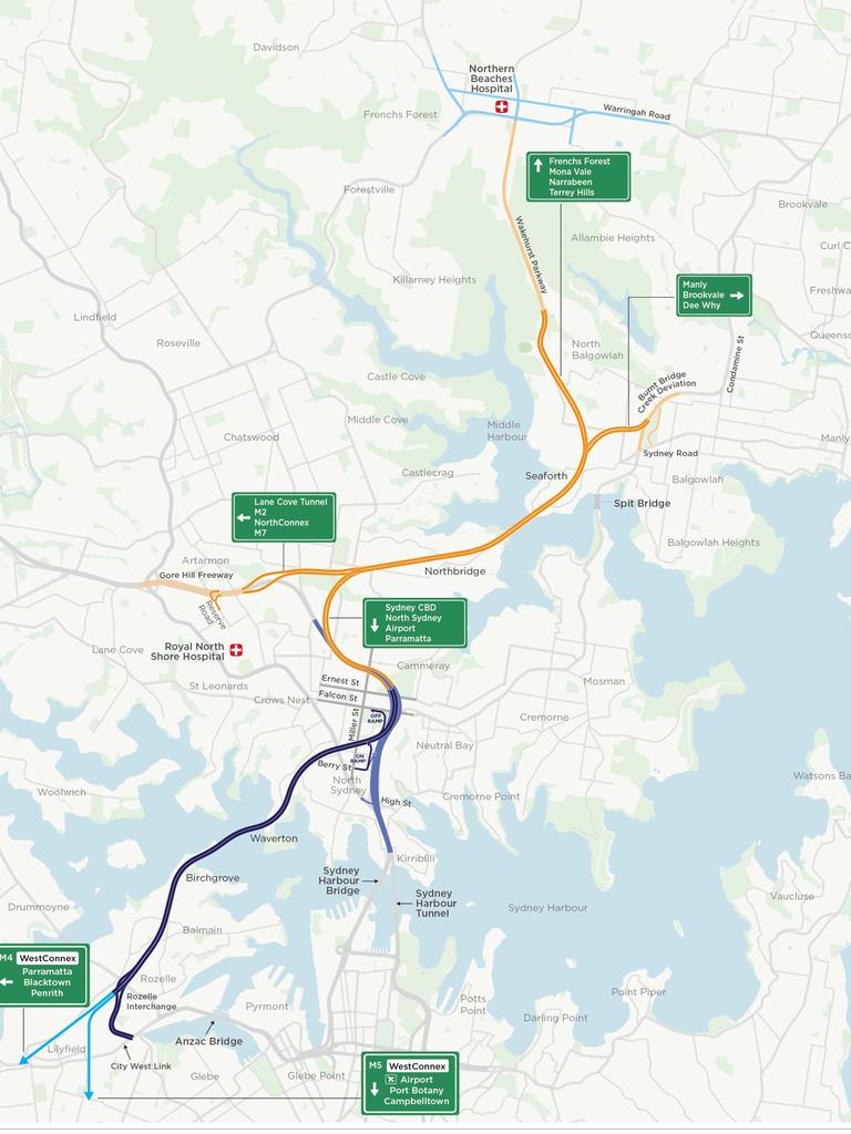 Beaches Link: EIS reveals details of controversial toll tunnels to ...