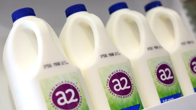 A2 Milk owns 20 per cent of Synlait.