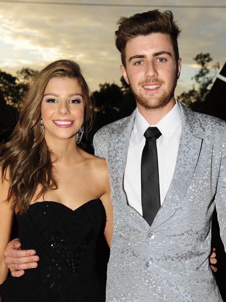 Savannah Goryan and Jack Snowden at the 2013 St Philip’s College formal at the Alice Springs Convention Centre. Picture: NT NEWS