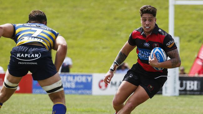 Reece Mau’u in action against Sydney Uni. Pic: Karen Watson.