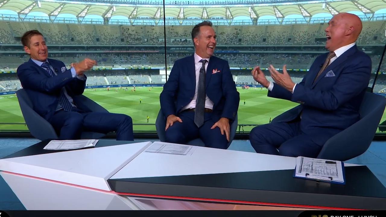 Cel mai bun comentator al lui Kerry O’Keefe glumește din Pakistan vs Australia primul meci de testare, videoclipuri, momente importante, scoruri, glume, Ian Smith, Michael Vaughan, Mark Howard