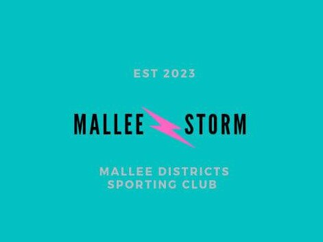 The Mallee Districts Storm's logo for season 2023. Picture: Mallee Districts Football and Netball Club