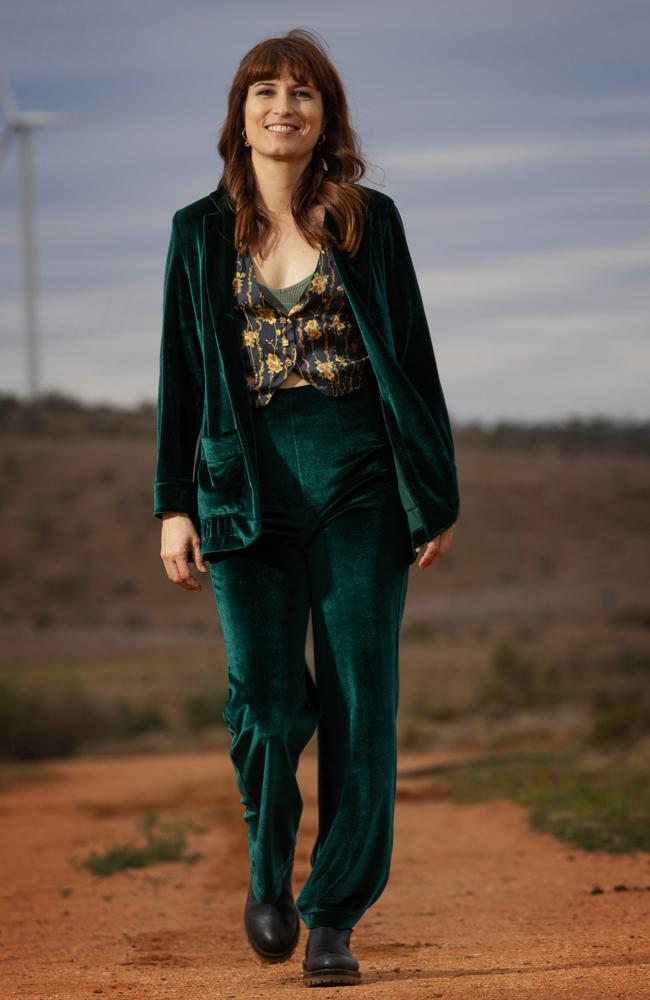 Missy Higgins at the Mundi Mundi Bash in Broken Hill. Picture: Andrew Gosling