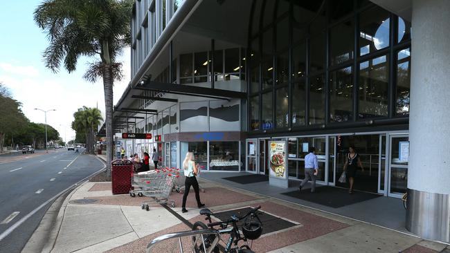 A man is in a critical condition after being bashed at Caboolture Square shopping centre on King Street. File picture