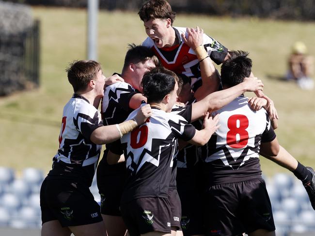 Erindale celebrate their 2022 success over Pats Blacktown.