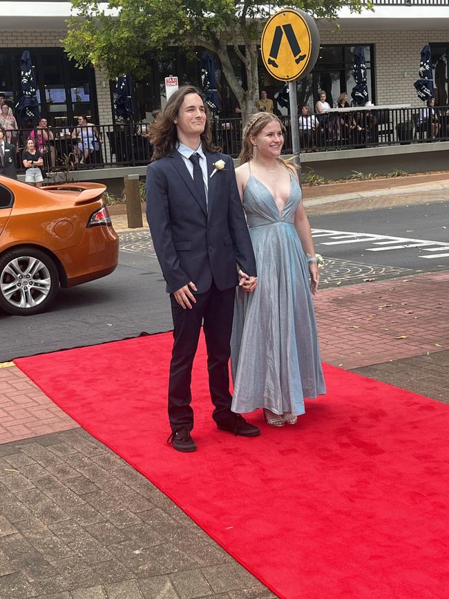 The students of Urangan State High School gather for their formal.