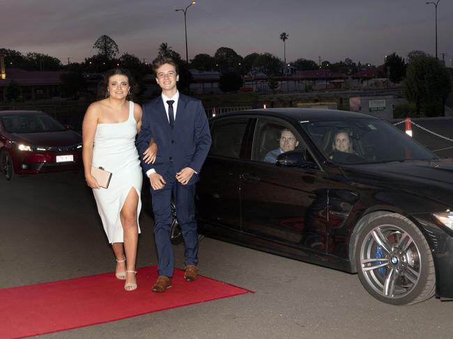 Toowoomba Grammar School senior formal held at Rumours. Emma Johnson and Matthew Murphy