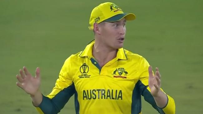 Marnus is usually the big appealer on the Aussie team. Photo: Fox Sports