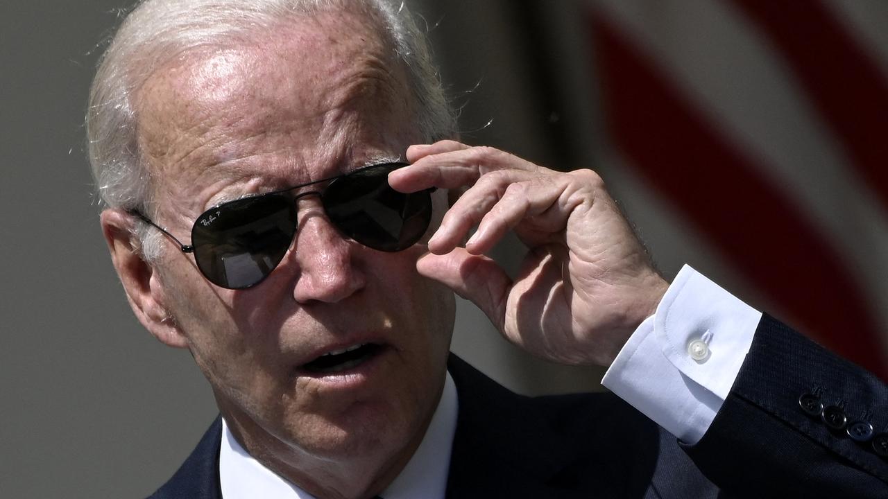 US President Joe Biden wants inflation to calm down. (Photo by OLIVIER DOULIERY / AFP)