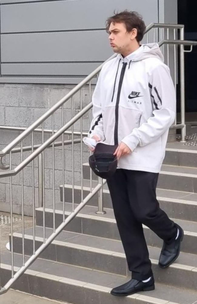 Norman Fisher leaving Kingaroy Magistrates Court on May 30, 2022. Photo/Holly Cormack