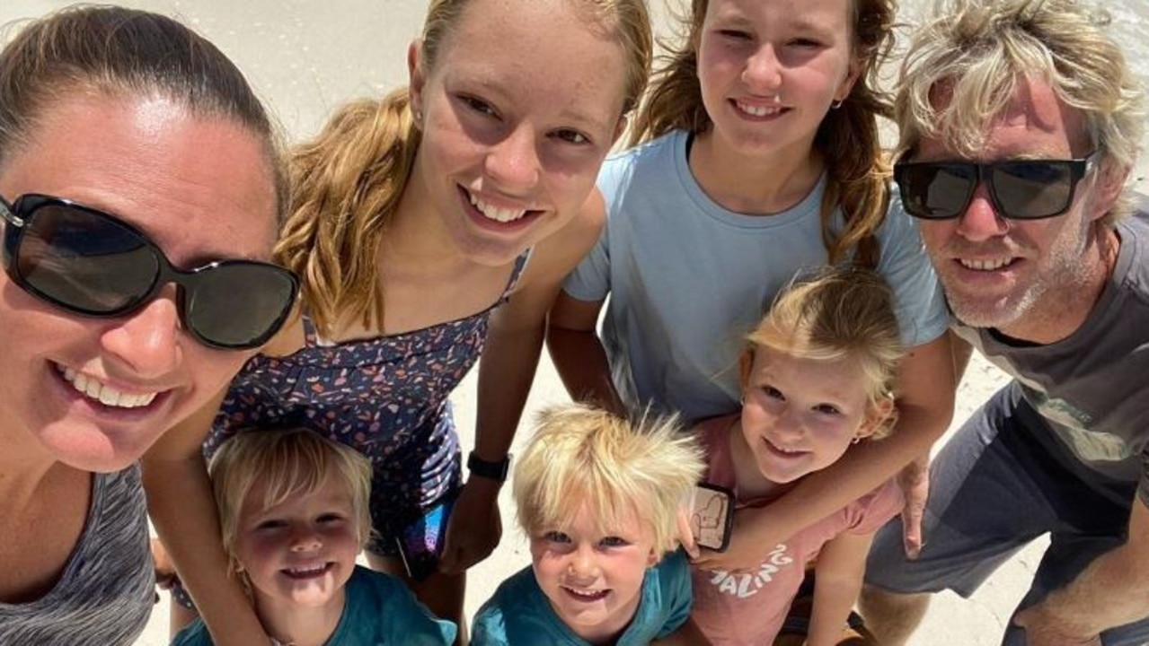 The family of seven said they were staying at the Quobba Blowholes camp site the night Cleo Smith went missing. Picture: Our Aussie Adventure/Facebook