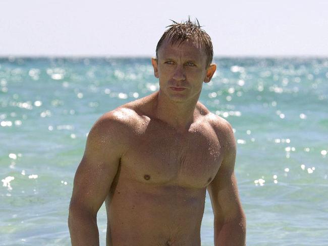 Actor Daniel Craig in a scene from film Casino Royale. Picture: Supplied