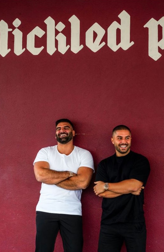 Aussie mates Rashid Alshak, 33 and Aydin Devel, 31, are the co-owners of Melbourne cafes Tickled Pink.