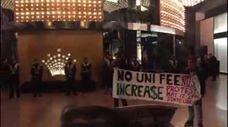 AU VIC:    Students Protest Treasurer's Melbourne Appearance Over Uni Fees   May 12