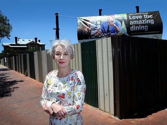 Anne Moran at the old Le Cornu site. Picture: Keryn Stevens