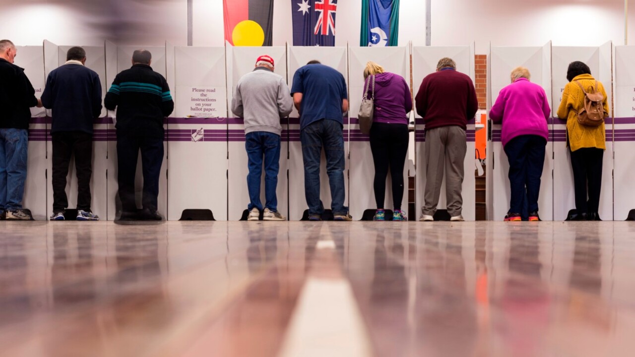 'Huge queues' as election pre-polling opened