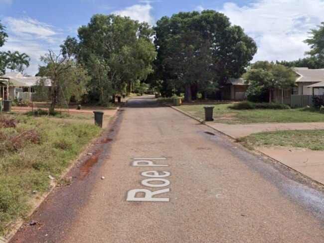 A crime scene has been established at Roe Pl, able Beach, after a woman died. Picture: Supplied