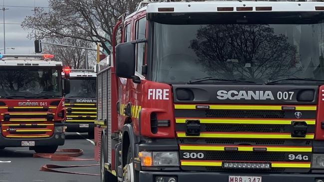 Firefighters have battled a suspicious house fire in Sunshine North. File photo.